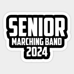 2024 Senior Snare Drum Class of 2024 Marching Band Sticker